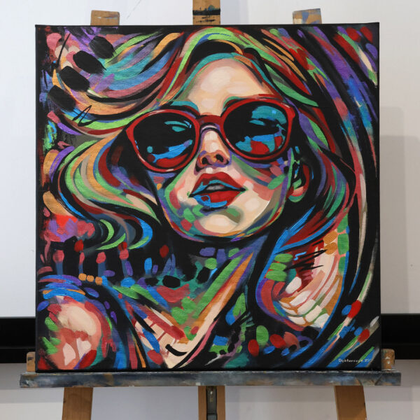 PO ZMROKU - obraz akrylowy 50x50 cm